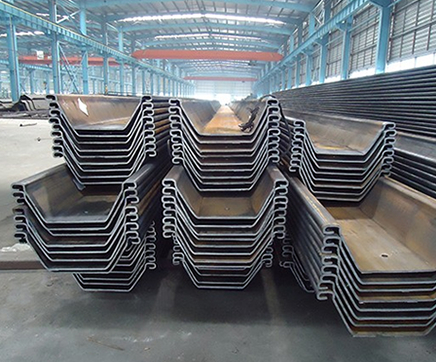 Calculation steel sheet pile retaining content